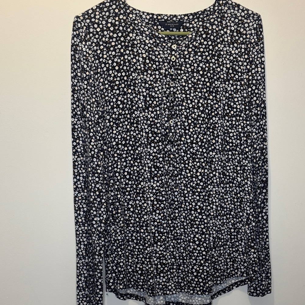 Floral Long Sleeve Top - Denver Hayes